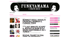 Desktop Screenshot of funkyamama.com